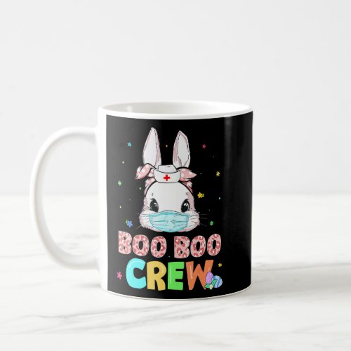 Boo Boo Crew Bunny Nurse Easter Rabbit Face Mask N Coffee Mug