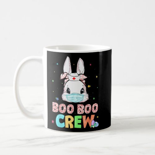 Boo Boo Crew Bunny Nurse Easter Rabbit Face Mask N Coffee Mug