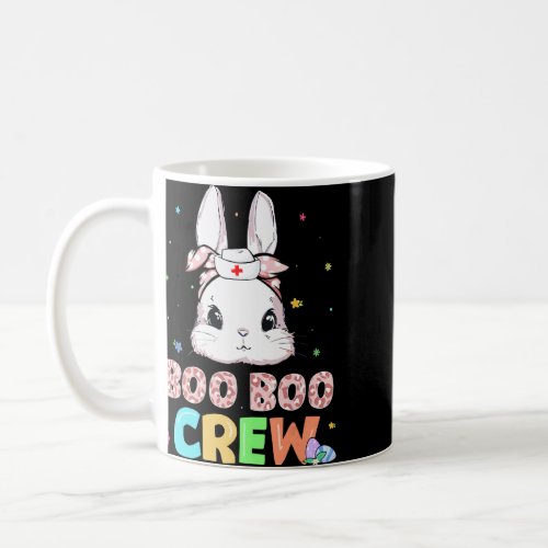 Boo Boo Crew Bunny Nurse Easter Rabbit Face Nurses Coffee Mug