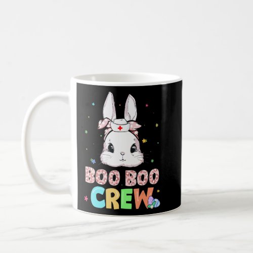 Boo Boo Crew Bunny Nurse Easter Rabbit Face Nurses Coffee Mug