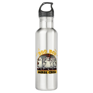 BOO BOO CREW CLASSIC NURSE HALLOWEEN T-SHIRT Overs Stainless Steel Water Bottle