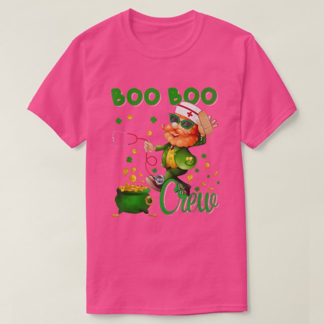 Boo Boo Crew Cute Funny St  T-Shirt (Design Front)
