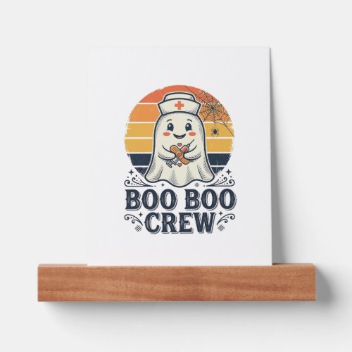Boo Boo Crew Cute Nurse Ghost Halloween Shirt Desi Picture Ledge