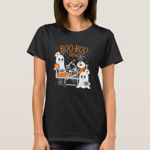 Boo Boo Crew Ghost Doctor Paramedic EMT Nurse Hall T-Shirt
