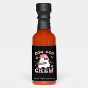 Boo Boo Crew Ghost Nurse Classic T-Shirt Hot Sauces