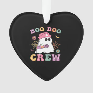 Boo Boo Crew Ghost Nurse Classic T-Shirt Ornament