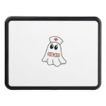 BOO BOO CREW Ghost Nurse Funny Halloween Essential Hitch Cover