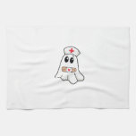BOO BOO CREW Ghost Nurse Funny Halloween Essential Kitchen Towel