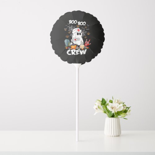 Boo Boo Crew Ghost Nurse Halloween Spooky Balloon
