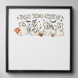 Boo Boo Crew Ghost Nurse Oversized T-Shirt Peel And Stick Photo Tile