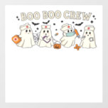 Boo Boo Crew Ghost Nurse Oversized T-Shirt Wall Decal