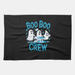 Boo Boo Crew Ghost Paramedic Nurse Halloween Essen Kitchen Towel