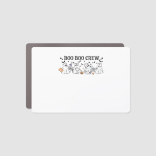 boo Boo Crew Halloween Classic T-Shirt Car Magnet