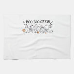 boo Boo Crew Halloween Classic T-Shirt Kitchen Towel