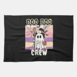 Boo Boo Crew Halloween Ghost Nurse Essential T-Shi Kitchen Towel
