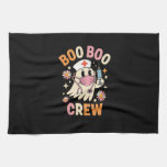 Boo Boo Crew Halloween Ghost Nurse Essential T-Shi Kitchen Towel