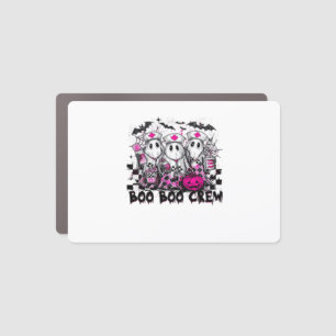 Boo Boo Crew Halloween Nurse Classic T-Shirt Car Magnet