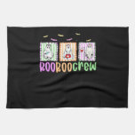 Boo Boo Crew Halloween Nurse Essential T-Shirt Kitchen Towel