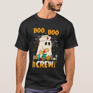 Boo Boo Crew Halloween Nurse Funny Halloween Cute T-Shirt