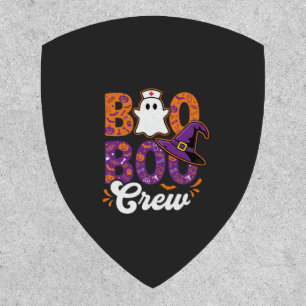 Boo Boo Crew Halloween Nurse Ghost Design Patch