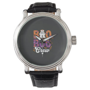 Boo Boo Crew Halloween Nurse Ghost Design Watch