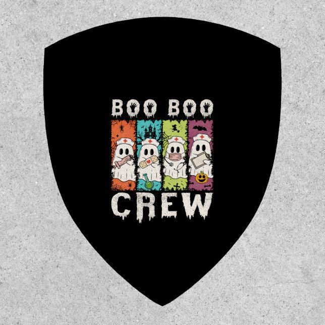 Boo Boo Crew Halloween Nurse Patch (Front)