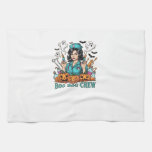 Boo Boo Crew Halloween Nurse with Syringes and Pum Kitchen Towel