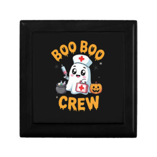 Boo Boo Crew Nurse Cute Ghost Halloween Nursing Es Gift Box