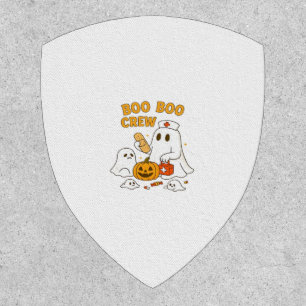 Boo Boo Crew Nurse Funny Halloween Ghost Nurse Gir Patch