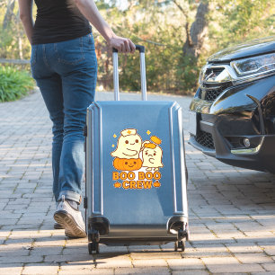 Boo Boo Crew Nurse Funny Halloween Ghost Nurse Gir Sticker