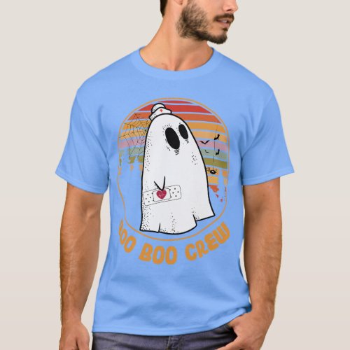 Boo Boo Crew Nurse Halloween Costumes For Women Nu T_Shirt