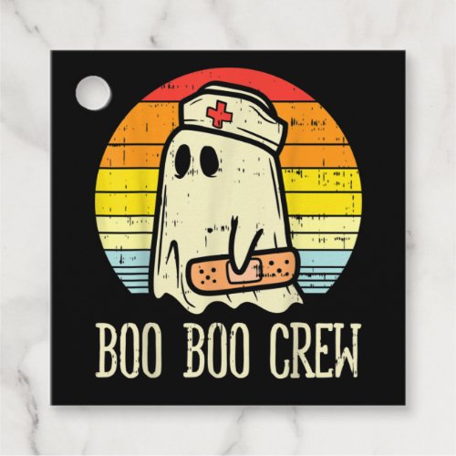 Boo Boo Crew Nurse Halloween For Nurses Favor Tags