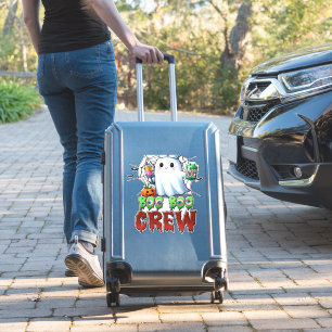 Boo Boo Crew Nurse Halloween Ghost Funny Classic T Sticker