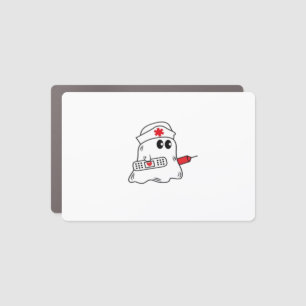 Boo Boo Crew Nurse Halloween Ghost Funny Oversized Car Magnet