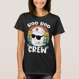 Boo Boo Crew Nurse Halloween Nurse For Women 2 T-Shirt
