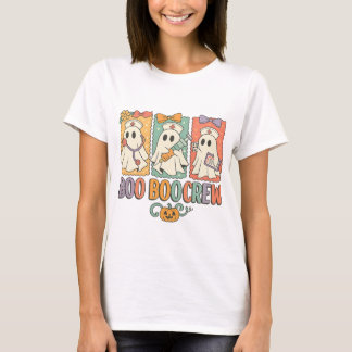 Boo boo crew nurse halloween shirt｜nurse shirting  T-Shirt