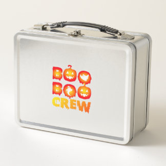 Boo Boo Crew Oversized T-Shirt Metal Lunch Box