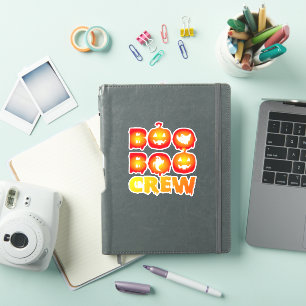 Boo Boo Crew Oversized T-Shirt Sticker