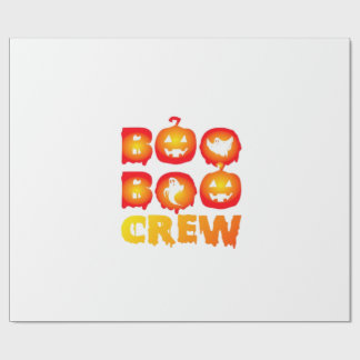 Boo Boo Crew Oversized T-Shirt Wrapping Paper