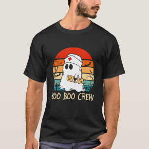 Boo Boo Crew quote Nurse cool Halloween Nurse Cost T-Shirt