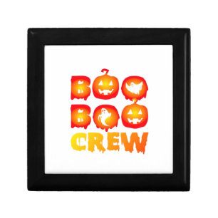Boo Boo Crew Shirt – Funny Ghost Halloween Nurse & Gift Box