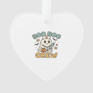 Boo Boo Crew Shirt � Funny Ghost Halloween Nurse & Ornament