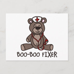 Boo Boo Fixer Postcard