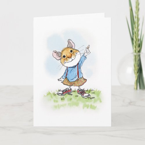Boo Boo Mouse Mothers Day Card