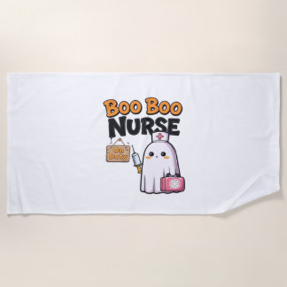 Boo Boo Nurse On Duty Classic T-Shirt Beach Towel