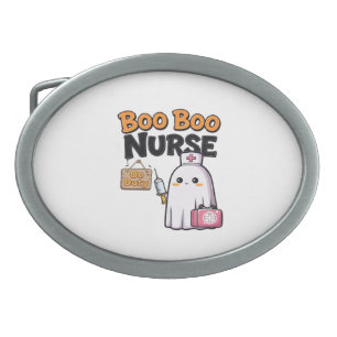 Boo Boo Nurse On Duty Classic T-Shirt Belt Buckle
