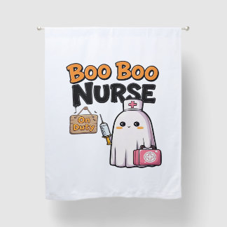 Boo Boo Nurse On Duty Classic T-Shirt Blackout Curtains