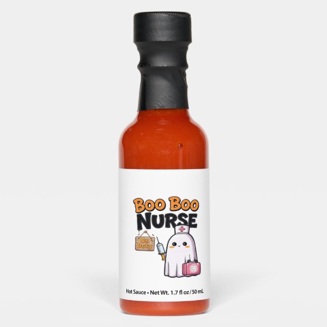 Boo Boo Nurse On Duty Classic T-Shirt Hot Sauces (Front)