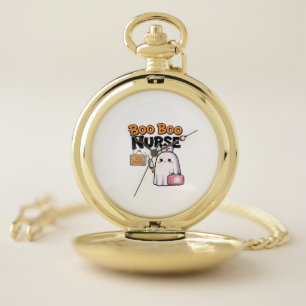 Boo Boo Nurse On Duty Classic T-Shirt Pocket Watch