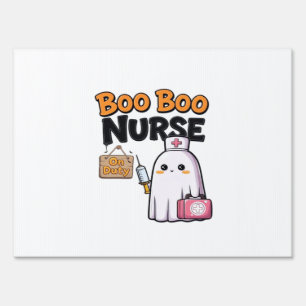 Boo Boo Nurse On Duty Classic T-Shirt Sign